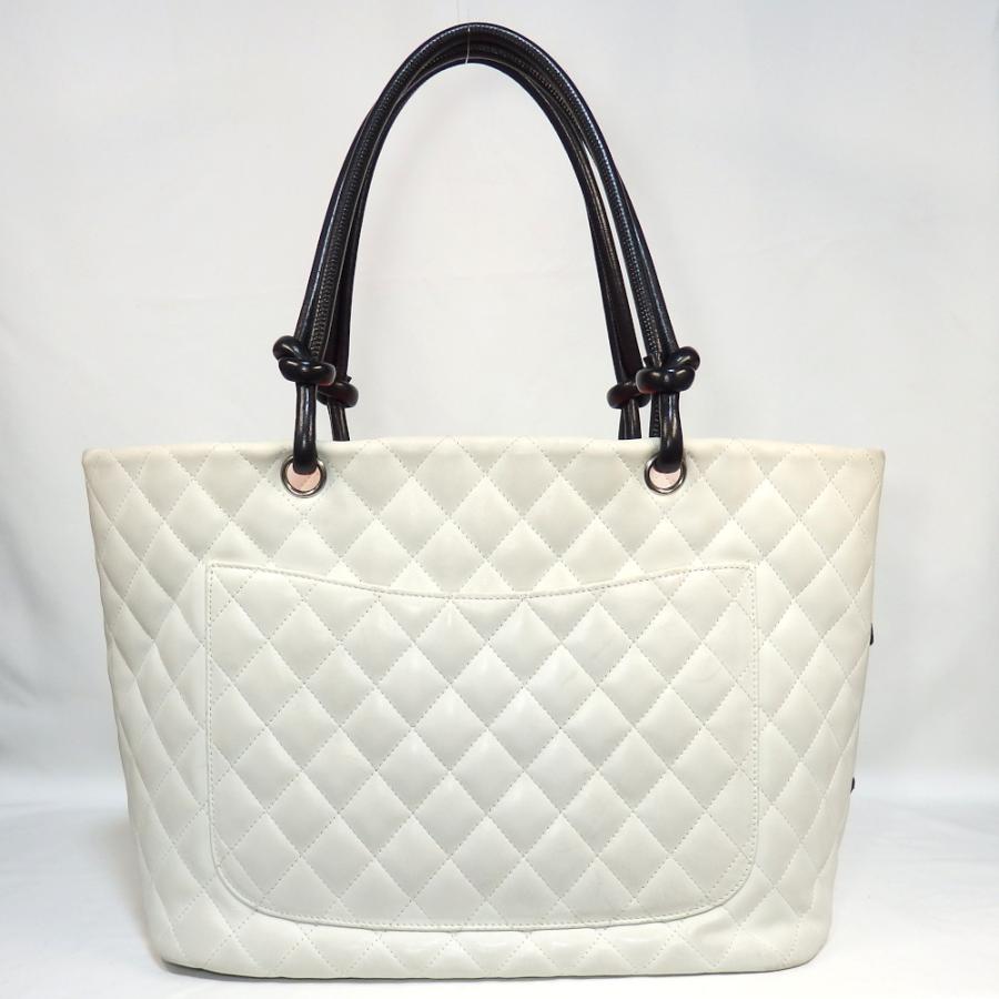 CAMBON 【CHANEL】シャネル カンボン ラージ トートバッグ ショルダー 
