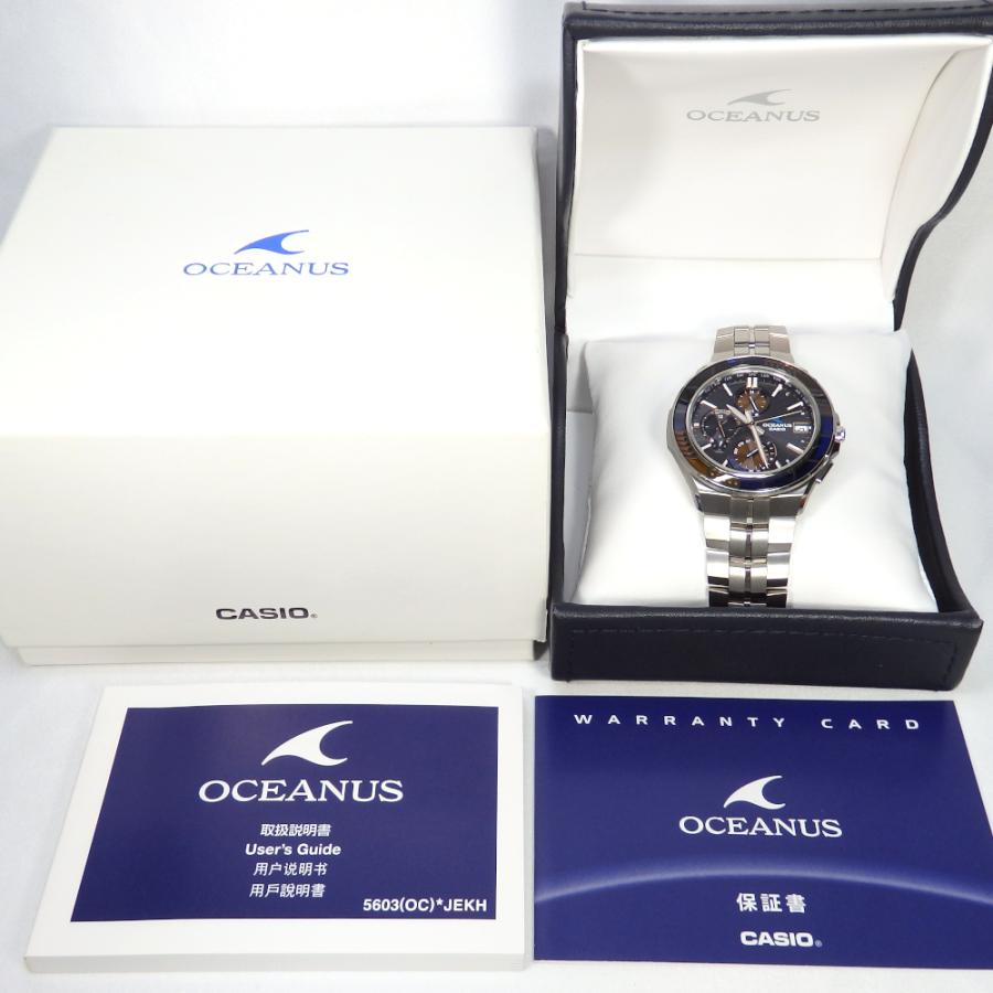 OCEANUS CASIO カシオ オシアナス OCW-S5000D-1AJF 江戸切子 OCEANUS CASIO カシオ オシアナス OCW-S5000D-1AJF 江戸切子