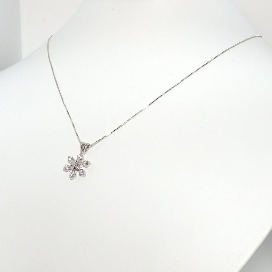 Pt900 プラチナ ダイヤモンド 0.50ct ペンダント トップ 中古 美品  