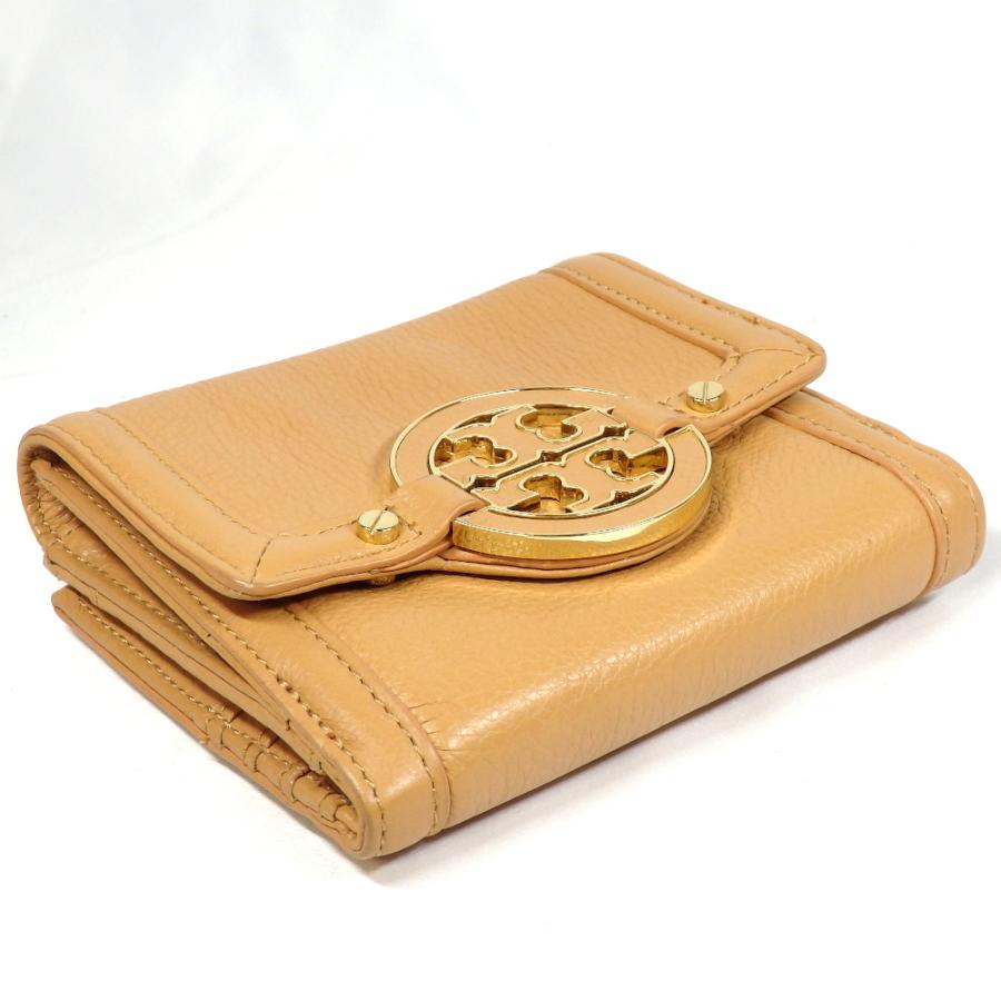TORY BURCH 【TORY BURCH】トリーバーチ 二つ折り 財布 中古 美品 