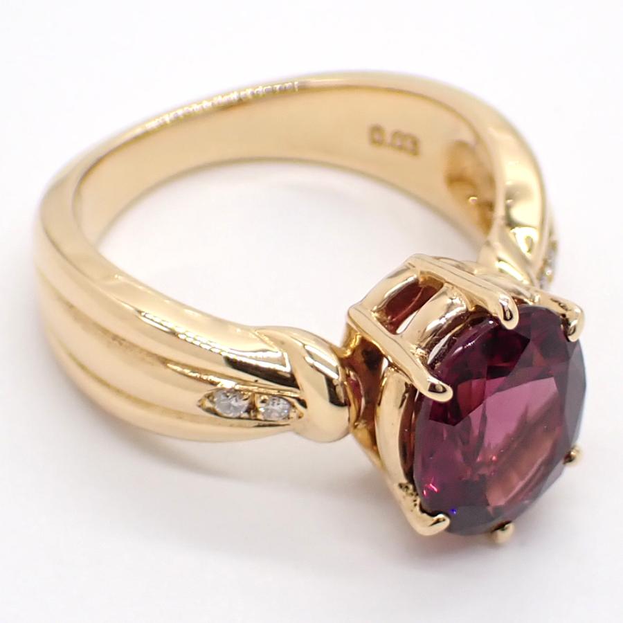 TASAKI（タサキ） 【田崎真珠】タサキ K18 ゴールド ガーネット3.25ct 