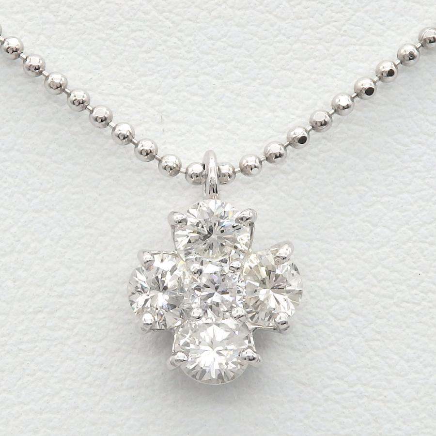 Pt900 プラチナ ダイヤモンド 1.00ct 1カラット ペンダント付 