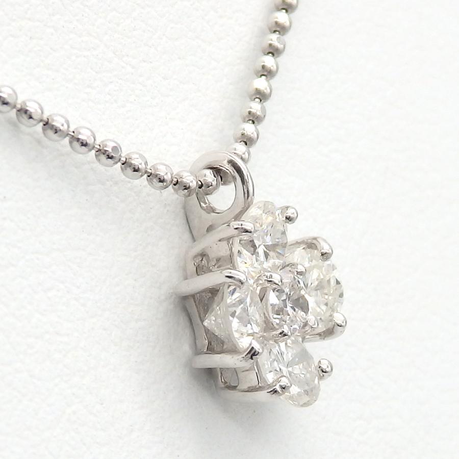 Pt900 プラチナ ダイヤモンド 1.00ct 1カラット ペンダント付 