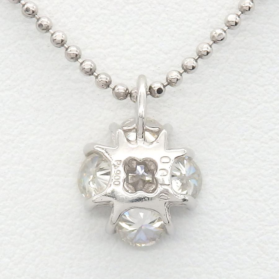 Pt900 プラチナ ダイヤモンド 1.00ct 1カラット ペンダント付 