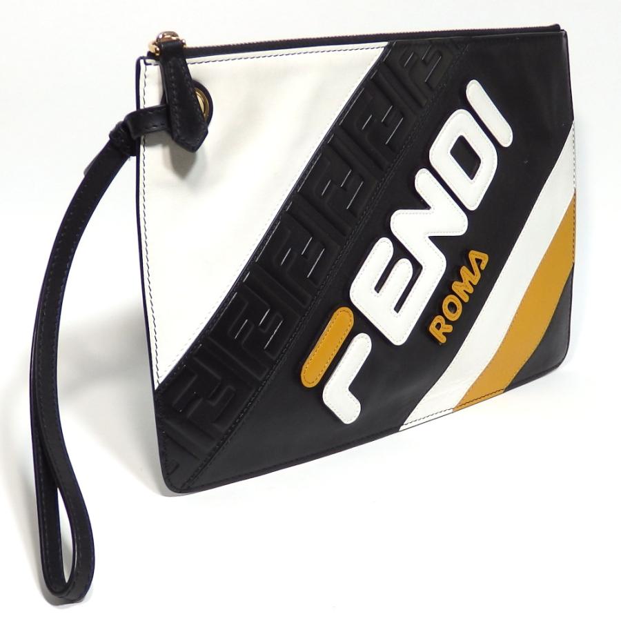 FENDI 【FENDI】フェンディ フラット クラッチバッグ セカンドバッグ 