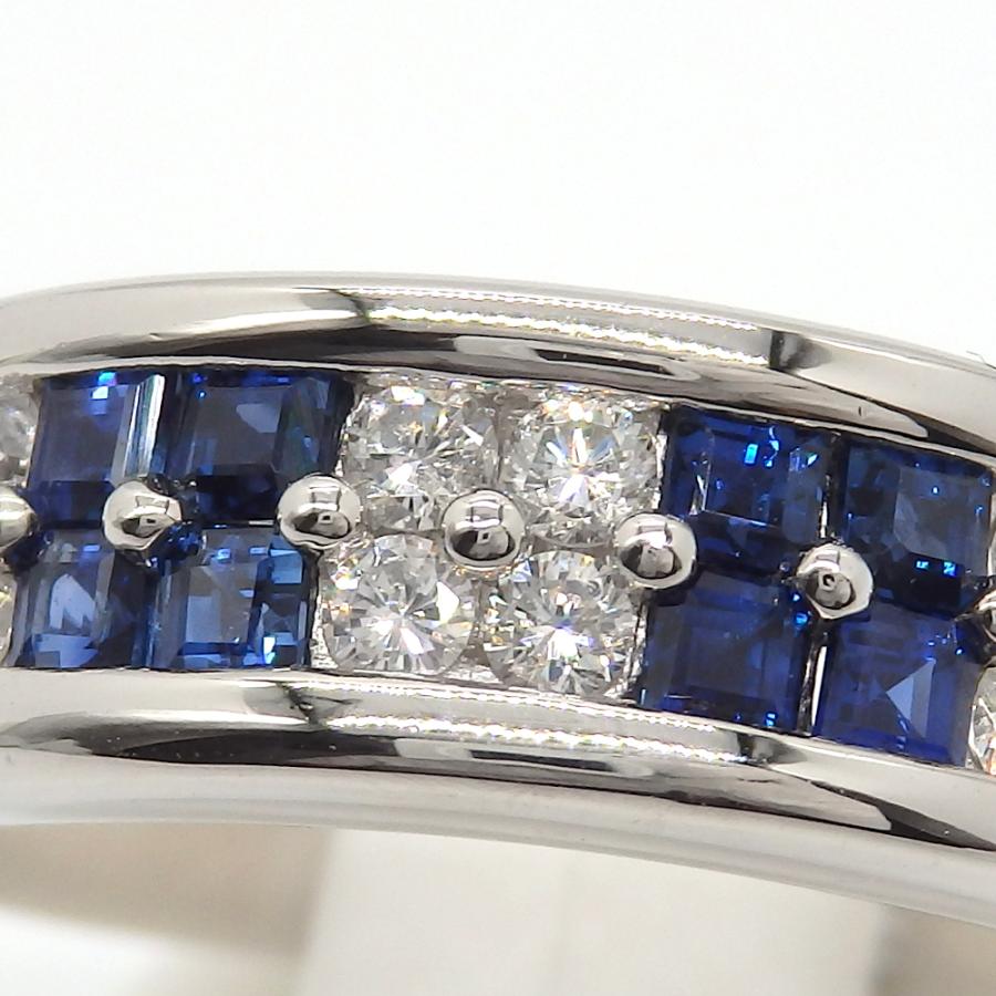 Pt900  プラチナ  サファイア　0.67ct　ダイヤモンド 0.38ct 　指輪　中古　美品　新品仕上済 ジュエリー  ダイヤ　リング　9月誕生石　 質屋｜7takara｜04