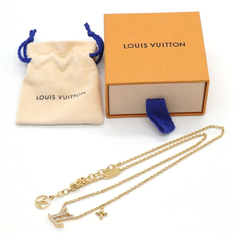 LOUIS VUITTON 【LOUIS VUITTON】ルイ・ヴィトン ネックレス・LV アイ 