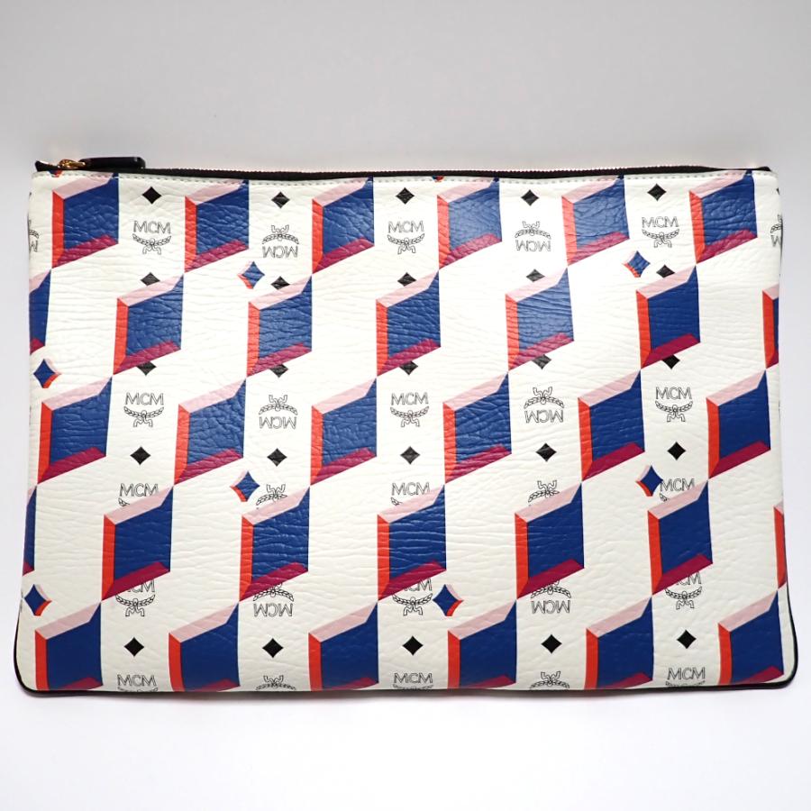 MCM 【MCM】エムシーエム クラッチバッグ MYZ5SVC34WT001