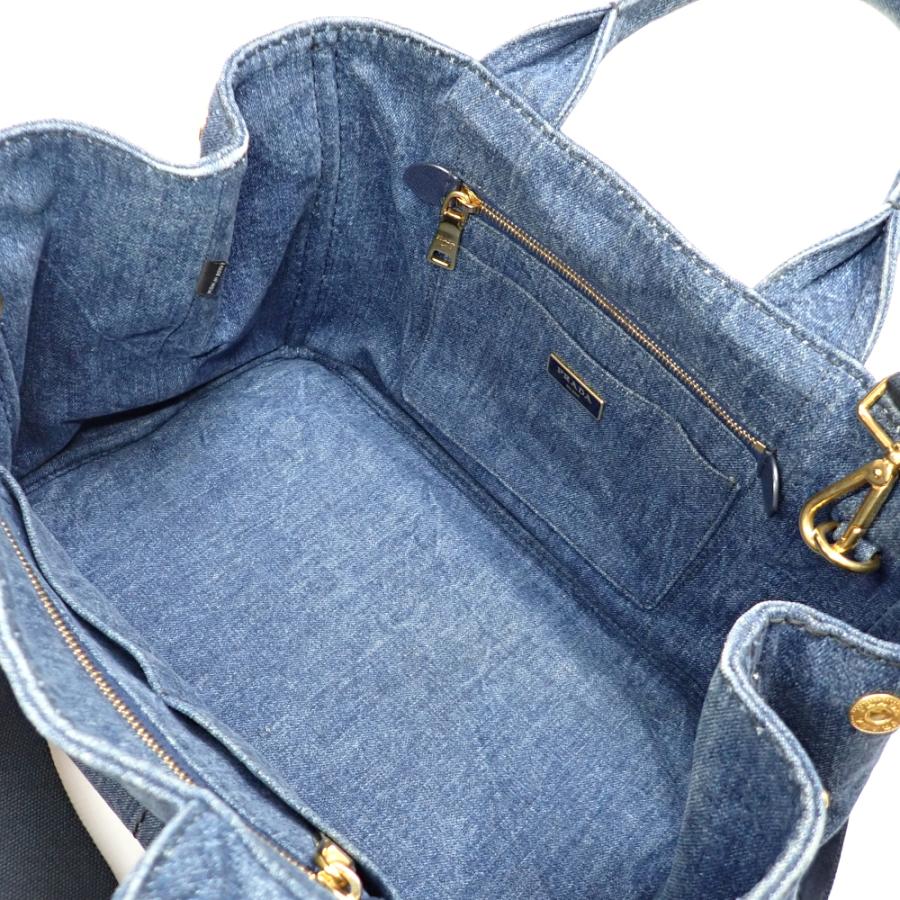 CANAPA 【PRADA】プラダ カナパ トートバッグ デニム 1BG642 CANAPA 【PRADA】プラダ カナパ トートバッグ デニム 1BG642
