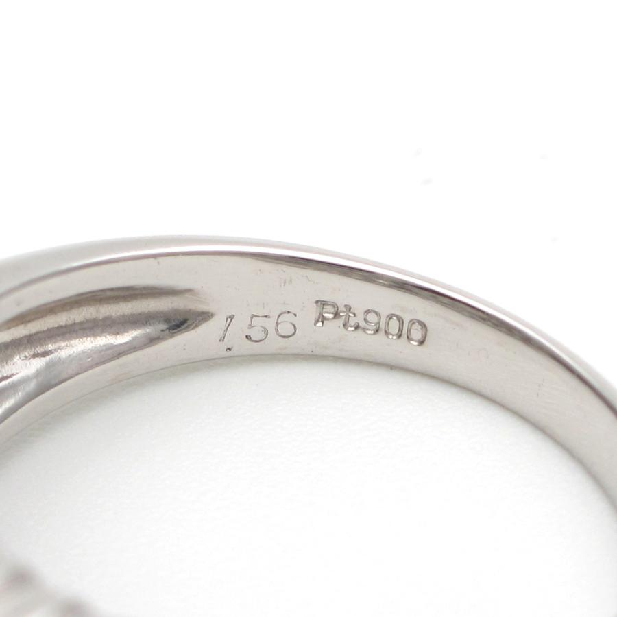 Pt900 プラチナ ダイヤモンド 1.56ct 指輪 中古 美品 新品仕上済 