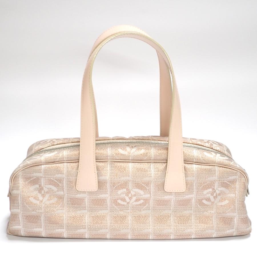 CHANEL 【CHANEL】シャネル ニュートラベルライン 横長 バッグ CHANEL 【CHANEL】シャネル ニュートラベルライン 横長 バッグ