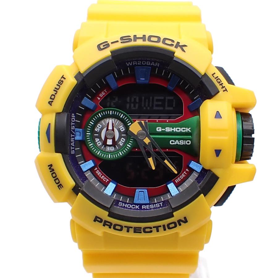 G-SHOCK CASIO カシオ Gショック ハイパーカラーズ GA-400-9A イエロー