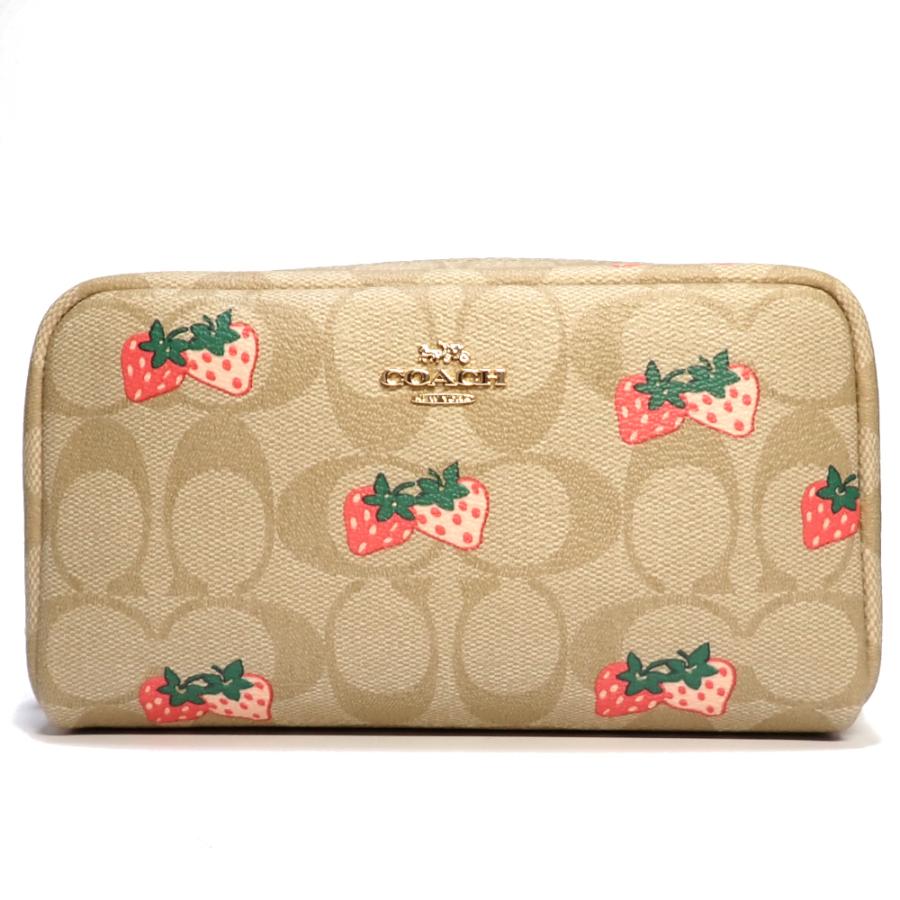 COACH 【COACH】コーチ スモールボクシー コスメティックケース COACH 【COACH】コーチ スモールボクシー コスメティックケース