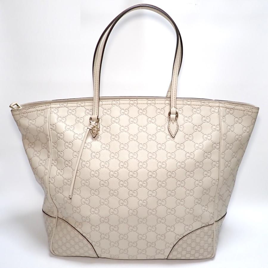 GUCCI（グッチ） 【GUCCI】 ブリー グッチシマ トートバッグ レザー