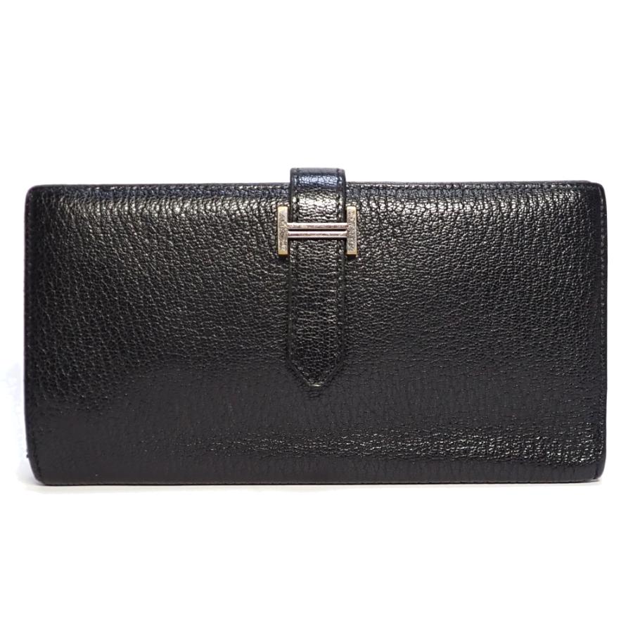 HERMES（エルメス） 【HERMES】エルメス ベアン 長財布 二つ折 □B刻印