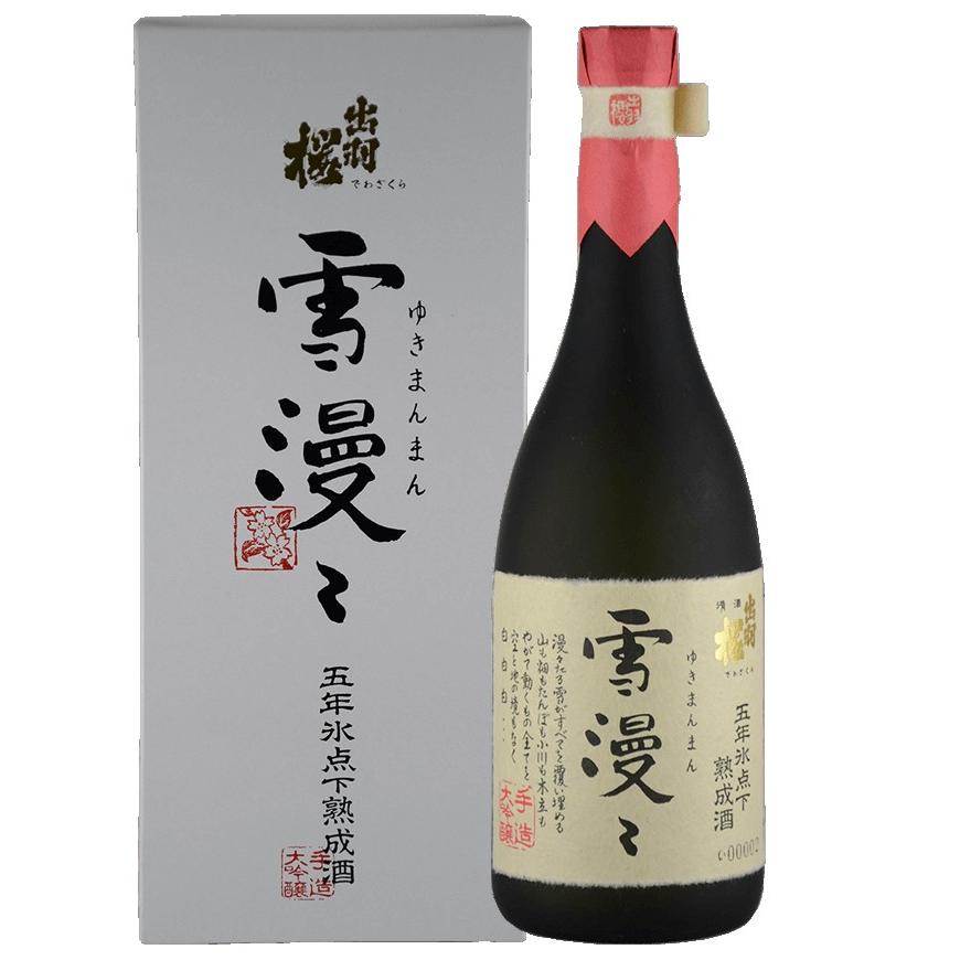 日本酒 山形県 出羽桜酒造 16度 限定品 出羽桜 雪漫々 氷点下五年熟成