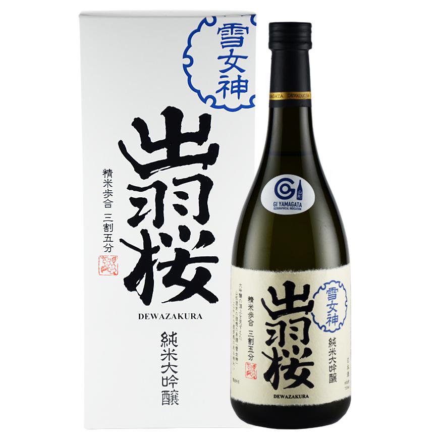 日本酒　山形県　出羽桜酒造　16度　出羽桜 雪女神 三割五分　720ml｜7taro