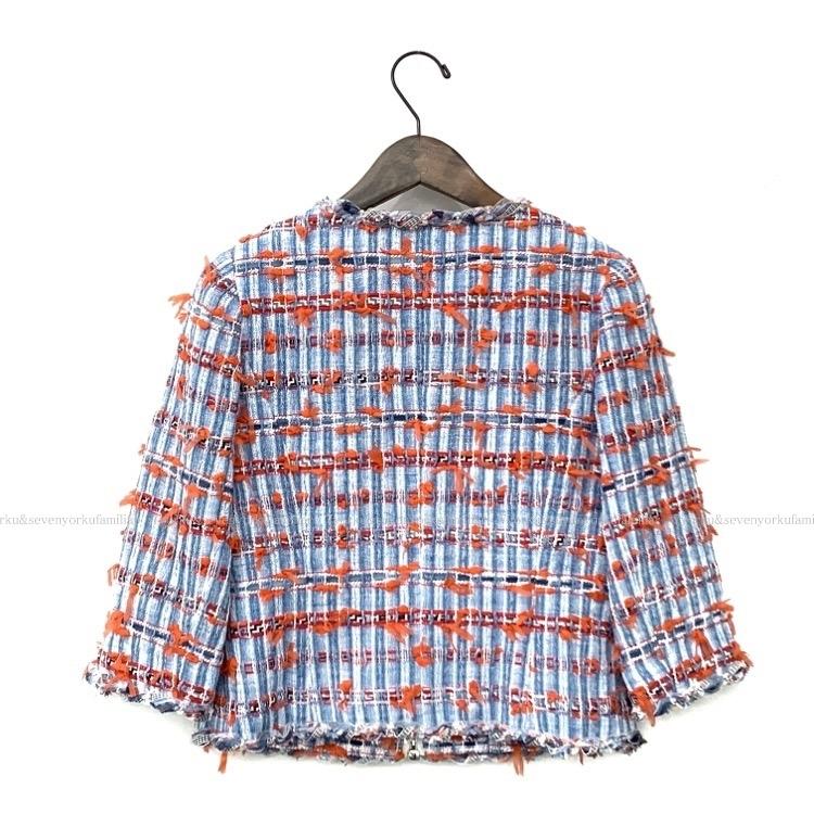 【最終価格】極美品Reneルネ ミックス ツイード ジャケットマリアケント社 新品 RENÉ ジャケット ツイート マリアケント マリア・ケント社