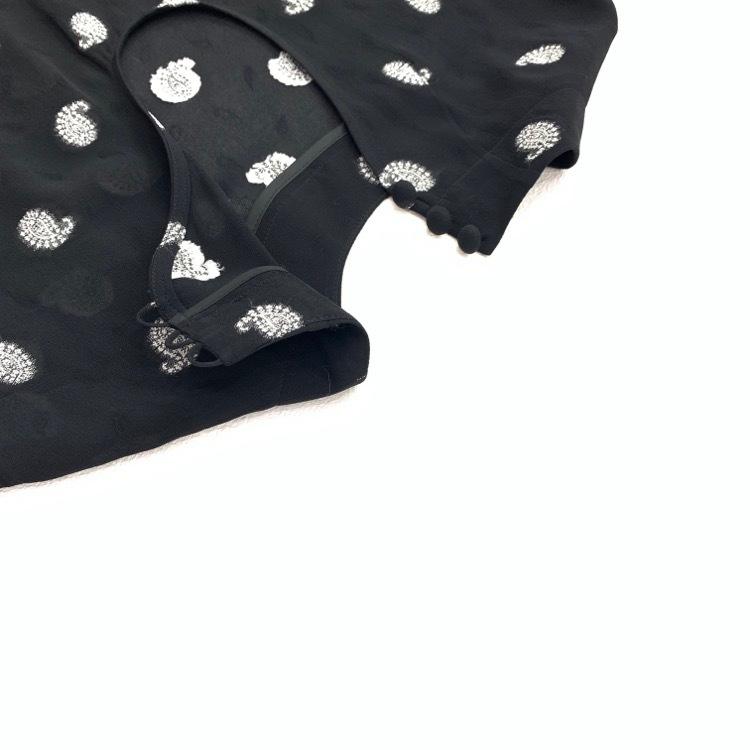 未使用品 2021AW Mame Kurogouchi マメクロゴウチ Paisley Jacquard 