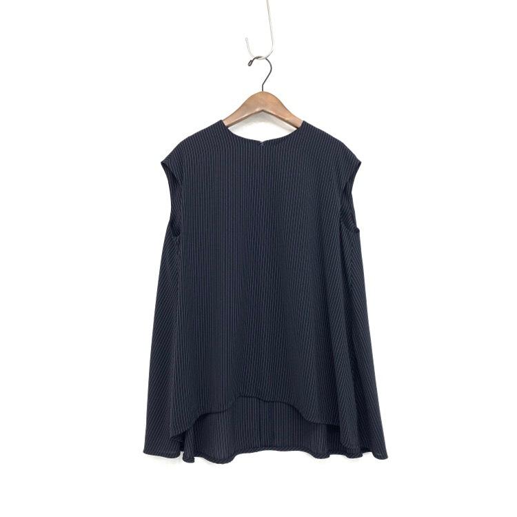 中古】 ENFOLD エンフォルド ストライプフレアブラウス ノースリーブ ネイビー 38 3009A230-0340 residencemarmediterraneo.it 中古】 ENFOLD エンフォルド ストライプフレアブラウス ノースリーブ ネイビー 38 3009A230-0340 residencemarmediterraneo.it