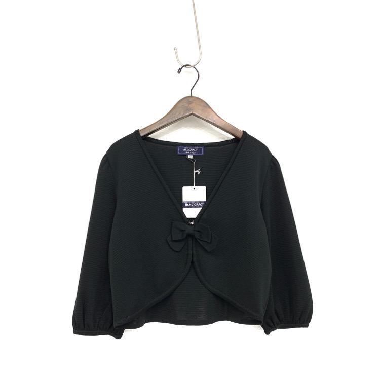 未使用品 M'S GRACY エムズグレイシー リボンボレロ