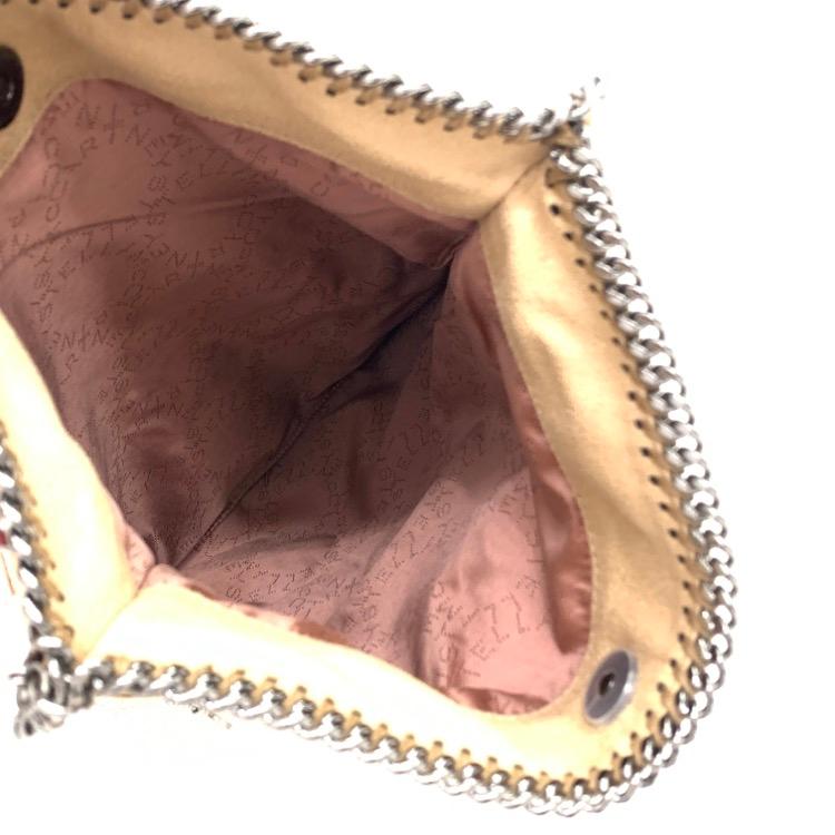 ステラマッカートニー ファラベラ クラッチバッグ ベージュ