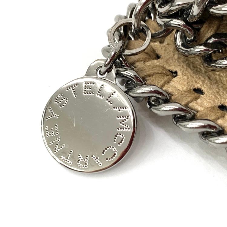 ステラマッカートニー ファラベラ クラッチバッグ ベージュ