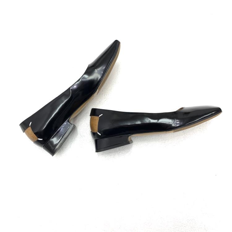 メゾンマルジェラ スクエアトゥ バレリーナ 36