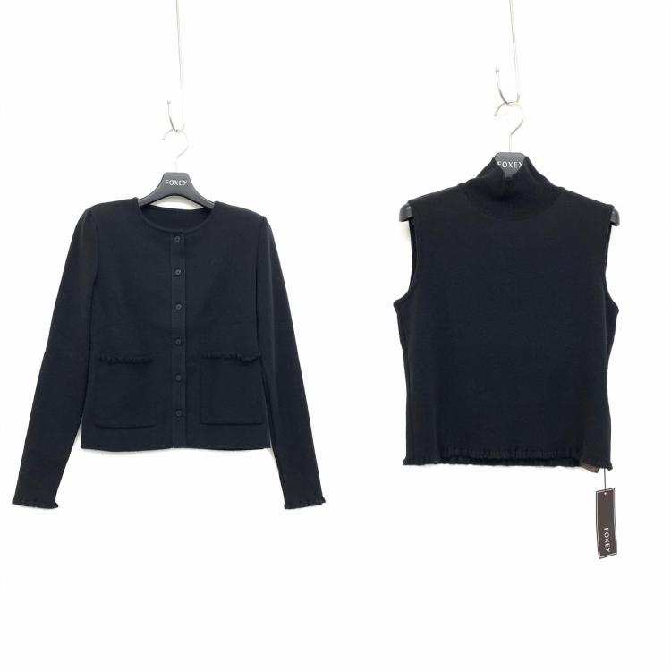 未使用品 FOXEY フォクシー ブリジットツインニット アンサンブル  