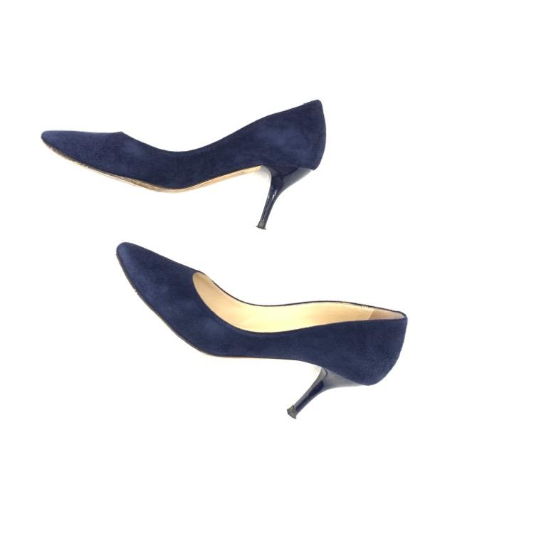 JIMMY CHOO ジミーチュウ スエードアーモンドトゥ パンプス