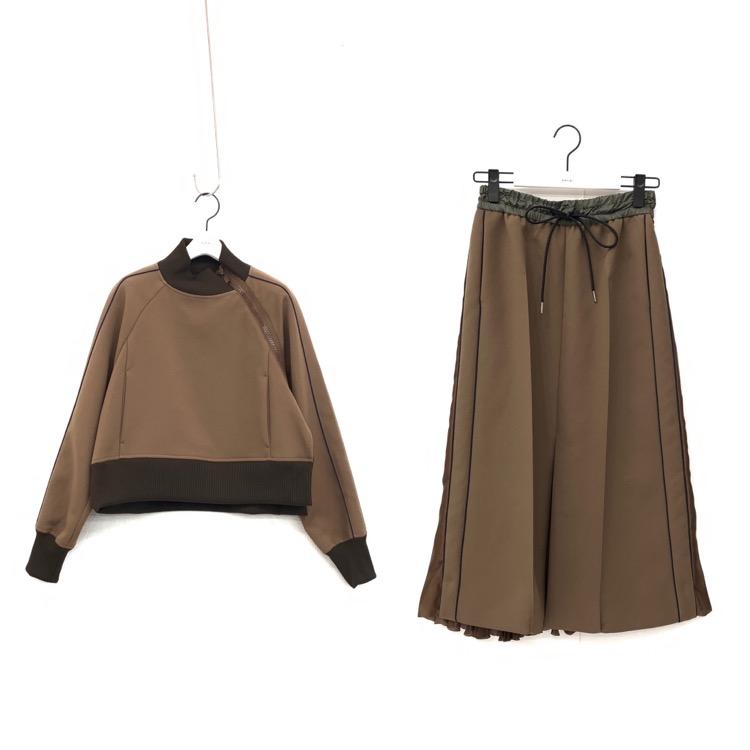 2022AW sacai サカイ Technical Jersey Top&Skirt テクニカル 2022AW sacai サカイ Technical Jersey Top&Skirt テクニカル