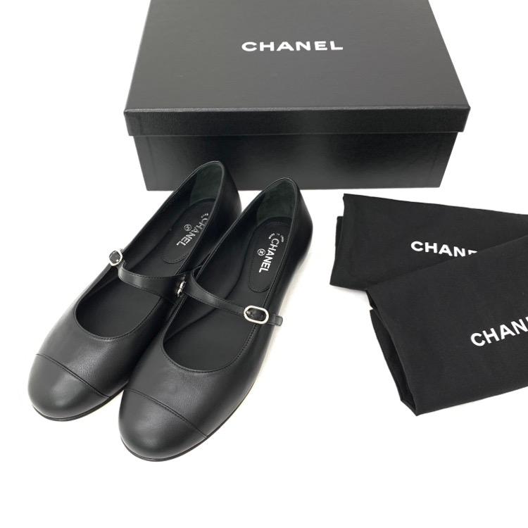 未使用品 2022AW CHANEL シャネル バレリーナ フラットシューズ 未使用品 2022AW CHANEL シャネル バレリーナ フラットシューズ