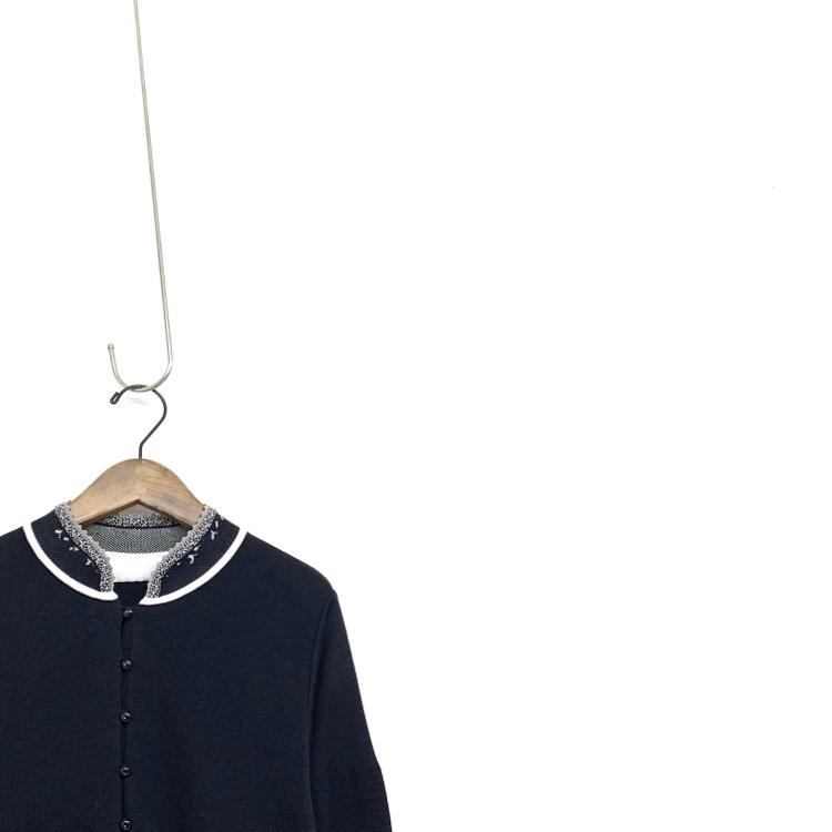 mame kurogouchi 鶴 カーディガン Mame Kurogouchi(マメ)の通販 - Seltie セルティ