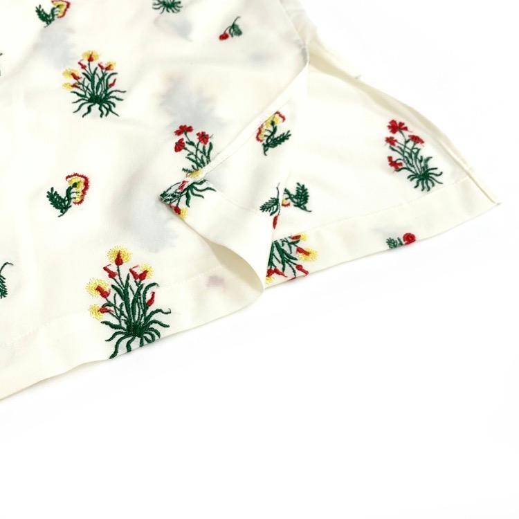 Mame Kurogouchi マメクロゴウチ Pedicel Embroidery Open 