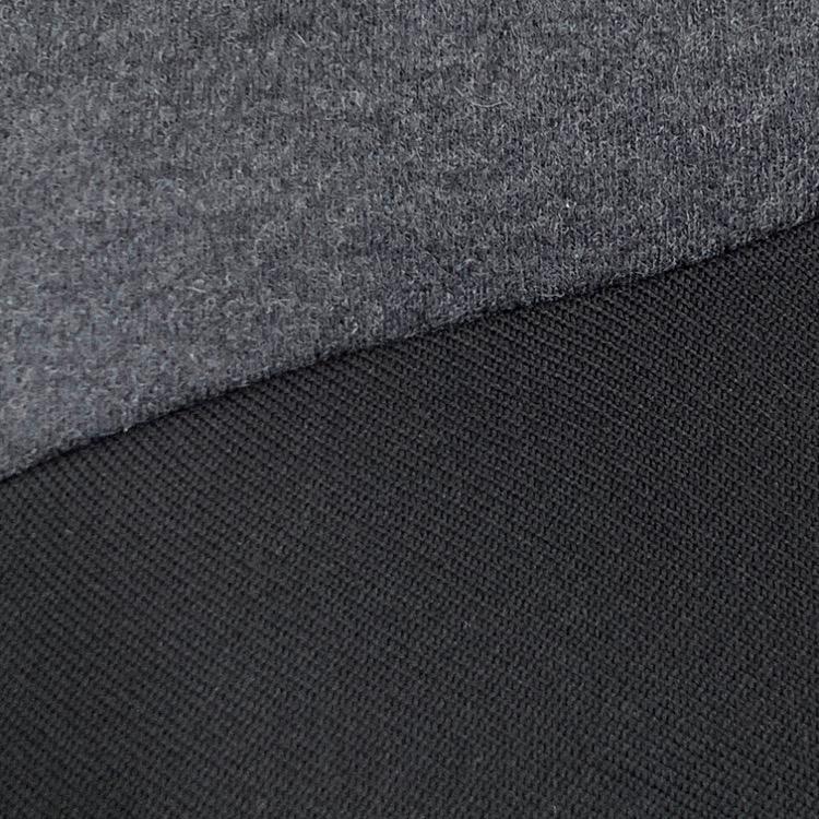 ENFOLD ブラック ボンディングニット