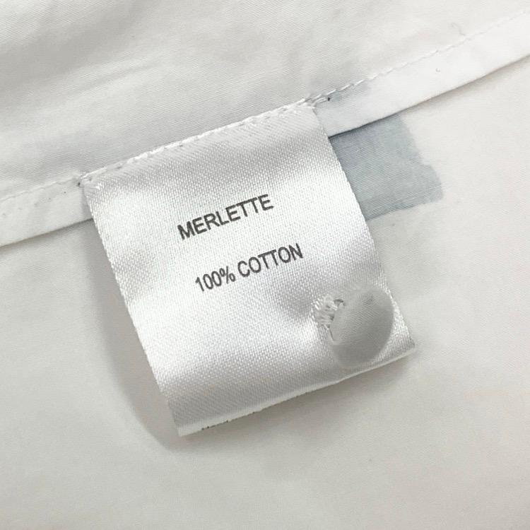 Merlette マーレット 水彩プリントティアードドレス ワンピース  