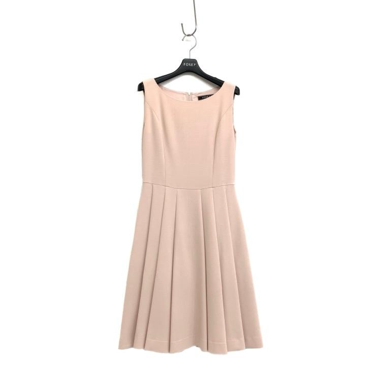 FOXEY フォクシー ドレス サニー ワンピース ベージュ 38 37159-AOFI  
