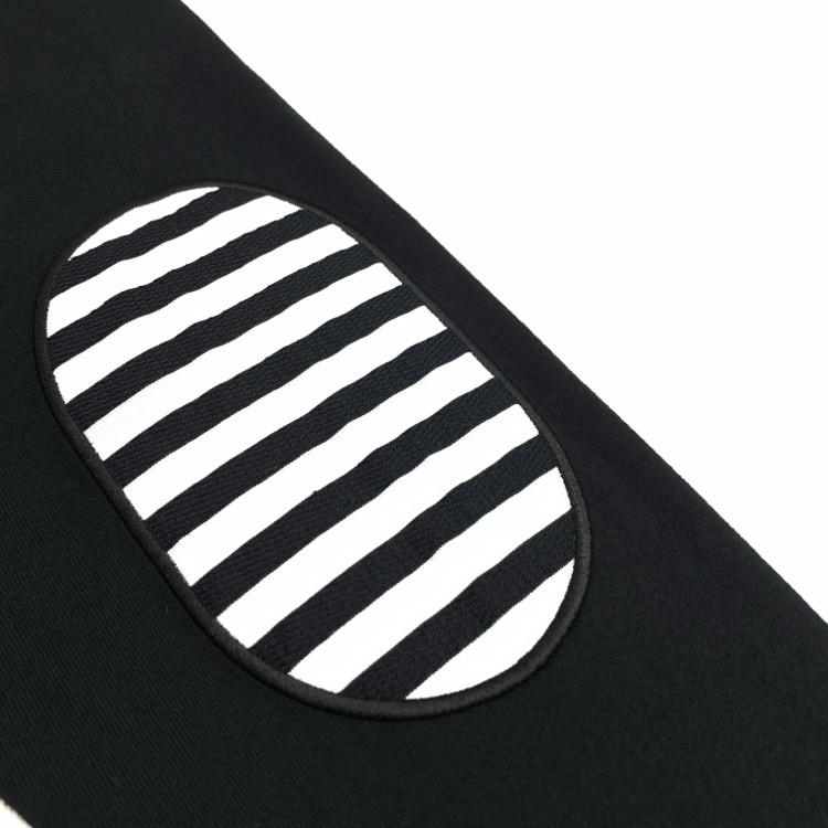 ボーダーズアットバルコニー　ウール100% エルボーパッチ　長袖　トップス borders at balconyエルボーパッチロングカットソー