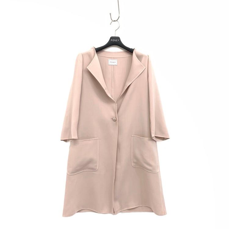 FOXEY フォクシー セレモニー コート ピンク 38 32885-SCFI 