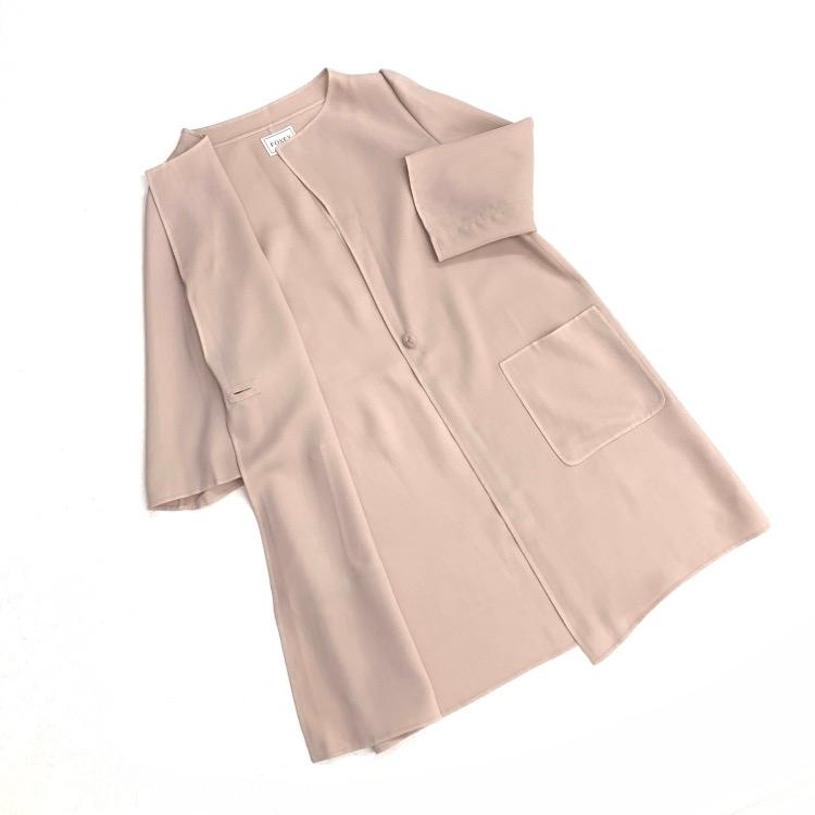 FOXEY フォクシー セレモニー コート ピンク 38 32885-SCFI 