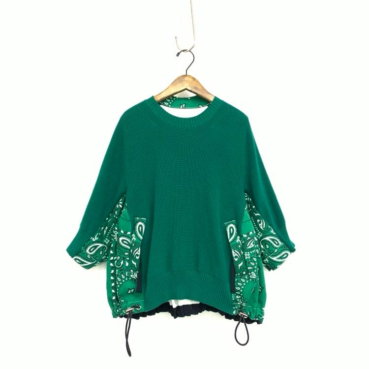 Sacai】Bandana Knit【サカイ】 【公式通販】