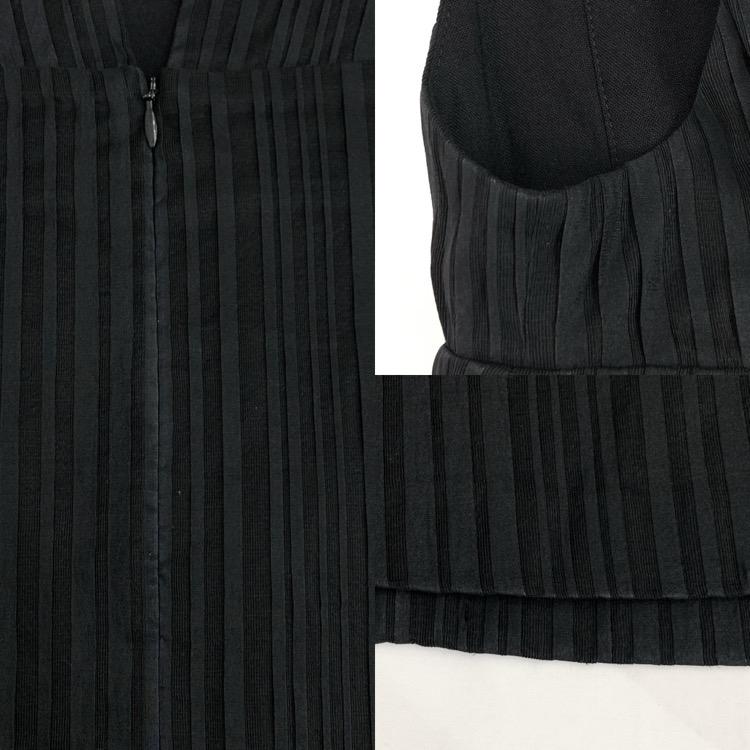Mame Kurogouchi マメクロゴウチ Ribbon Stripe V Neck Dress Mame Kurogouchi マメクロゴウチ Ribbon Stripe V Neck Dress
