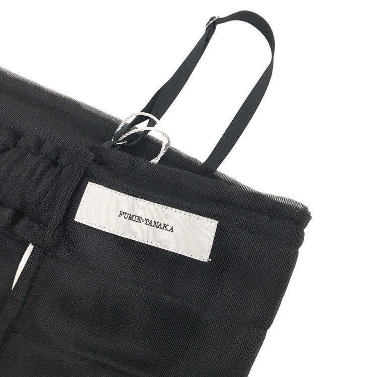 未使用品 24SS FUMIE=TANAKA フミエタナカ sheer tuck OP シアータック 