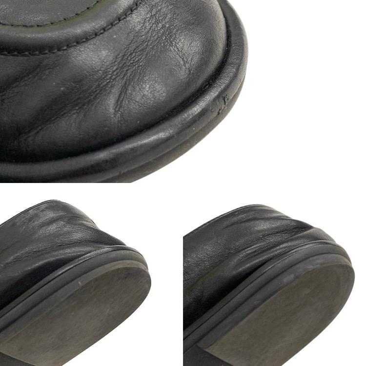 THE ROW キャナル ローファー CANAL 36.5 Canal Loafer Black in