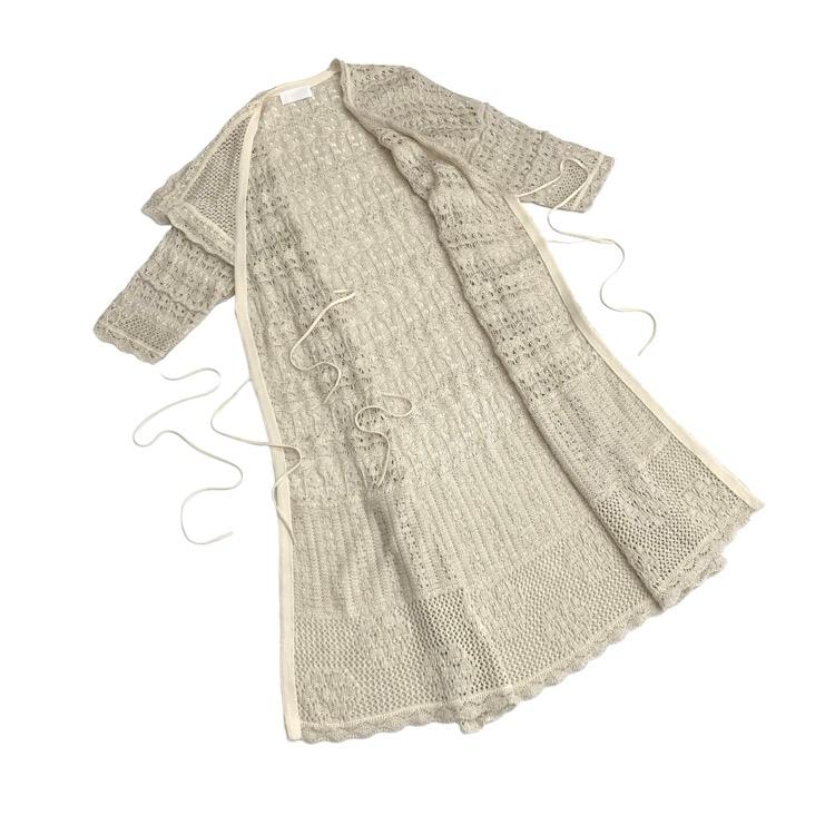 Mame Kurogouchi マメクロゴウチ Floral Watermark Wrap-Front Mame Kurogouchi マメクロゴウチ Floral Watermark Wrap-Front