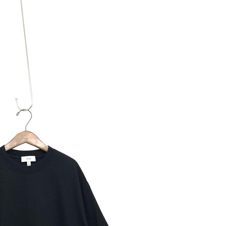 HYKE ハイク SHORT-SLV DRESS BIG-FIT オーバーサイズ ワンピース  