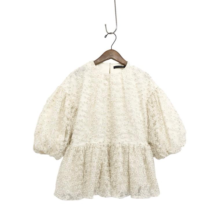 ツルバイマリコオイカワ ペプラム 花柄 Tsuru by Mariko Oikawa/ツルバイマリコオイカワ】pas de chat