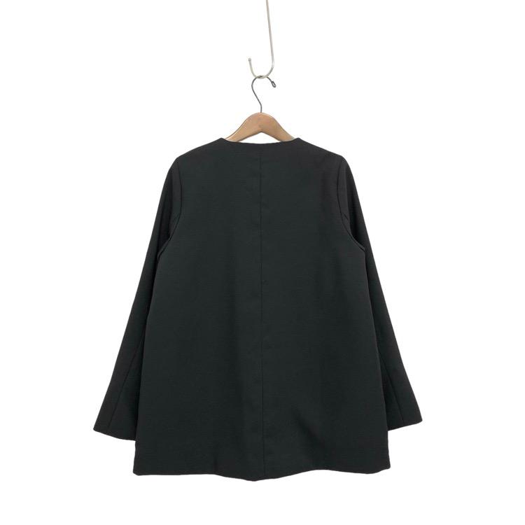 louren slit sleeve no collar jacket ローレン 【公式通販】