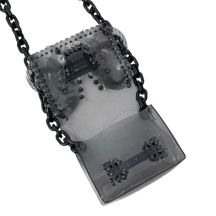 マメクロゴウチマイクロPVCバッグ24ss