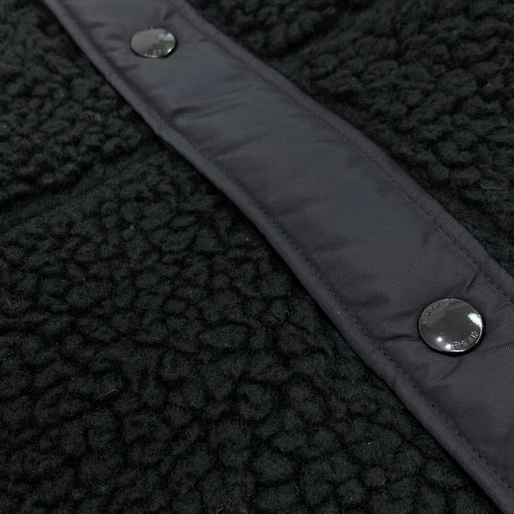 23AW HYKE ハイク FAUX SHEARLING JACKET フェイクムートン ボア 